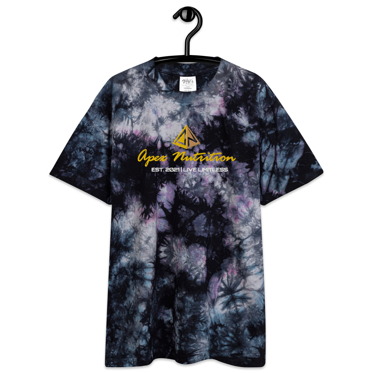 トップス Over Dye Border T-shirts (black) M size DG Tye Dye Oversided T – GibsonDiscGolf