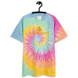 LIMITED Stitched Logo | Oversized tie-dye t-shirt